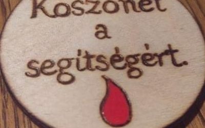 Köszönet a véradóknak