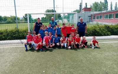 U9-U10-es csapatunk a  III. kerületi TVE U9-es csapata