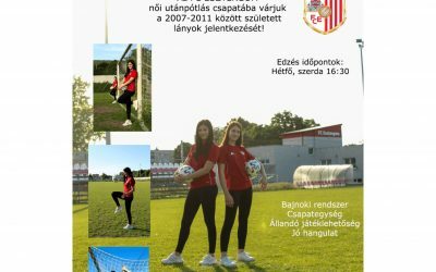 Csatlakozz te is a női U15-ös csapatunkhoz!