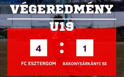 U19-es győzelem