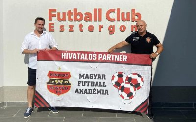 Esztergom város futballközösségünk is csatlakozott a Budapest Honvédi Fc partneregyesületi programjához